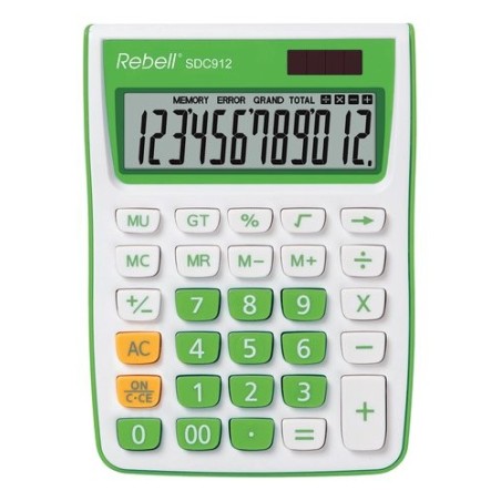 CALCULADORA MESA REBELL 12 DIG. 912 VE