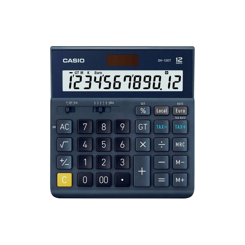 CALCULADORA MESA CASIO 12 DIG. DH-12 ET