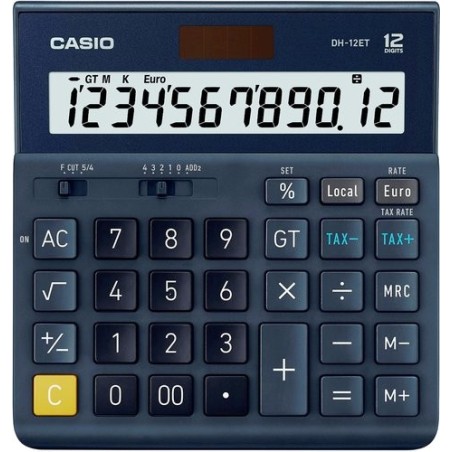 CALCULADORA MESA CASIO 12 DIG. DH-12 ET