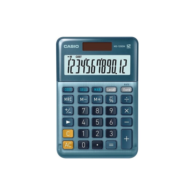 CALCULADORA MESA CASIO 12 DIG. MS-120 EM