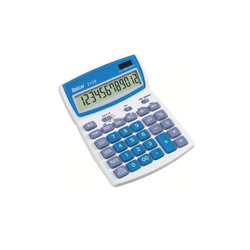 CALCULADORA SOBREM. IBICO 12 DIG. 212X
