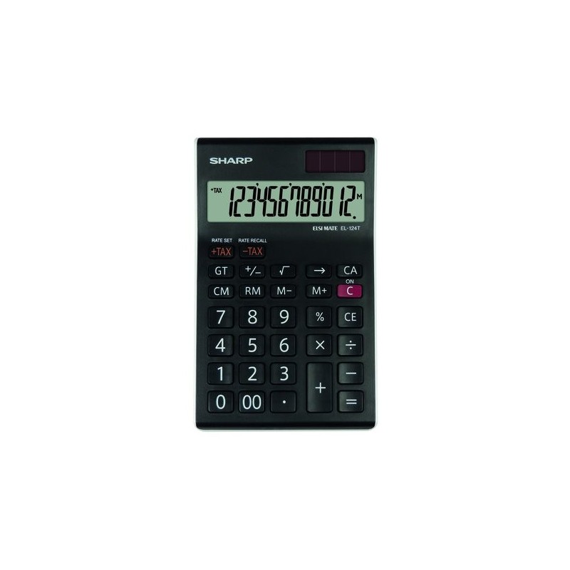 CALCULADORA MESA SHARP 12 DIG. EL-124T