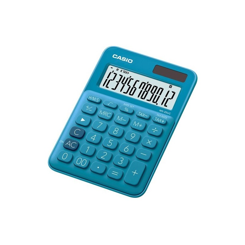 CALCULADORA MESA CASIO 12 DIG.  MS-20 AZ
