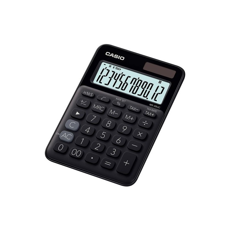 CALCULADORA MESA CASIO 12 DIG.  MS-20 NG