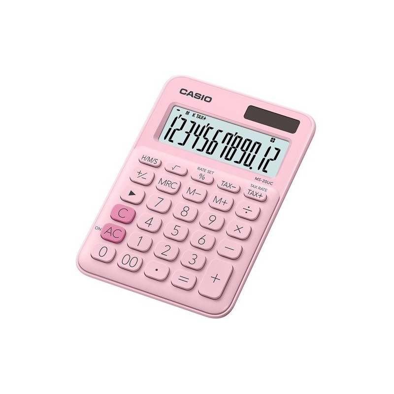 CALCULADORA MESA CASIO 12 DIG.  MS-20 RS