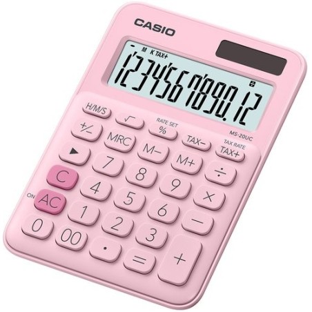 CALCULADORA MESA CASIO 12 DIG.  MS-20 RS